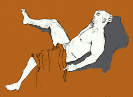 male figure drawing
